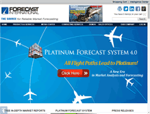 Tablet Screenshot of forecastinternational.com